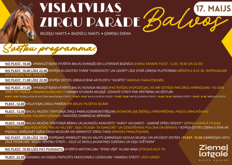 Vislatvijas zirgu parādes programma