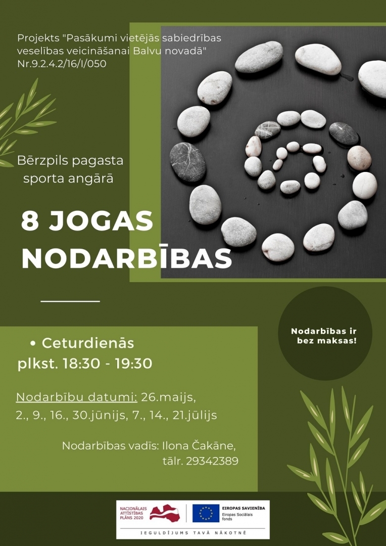 jogas nodarbības