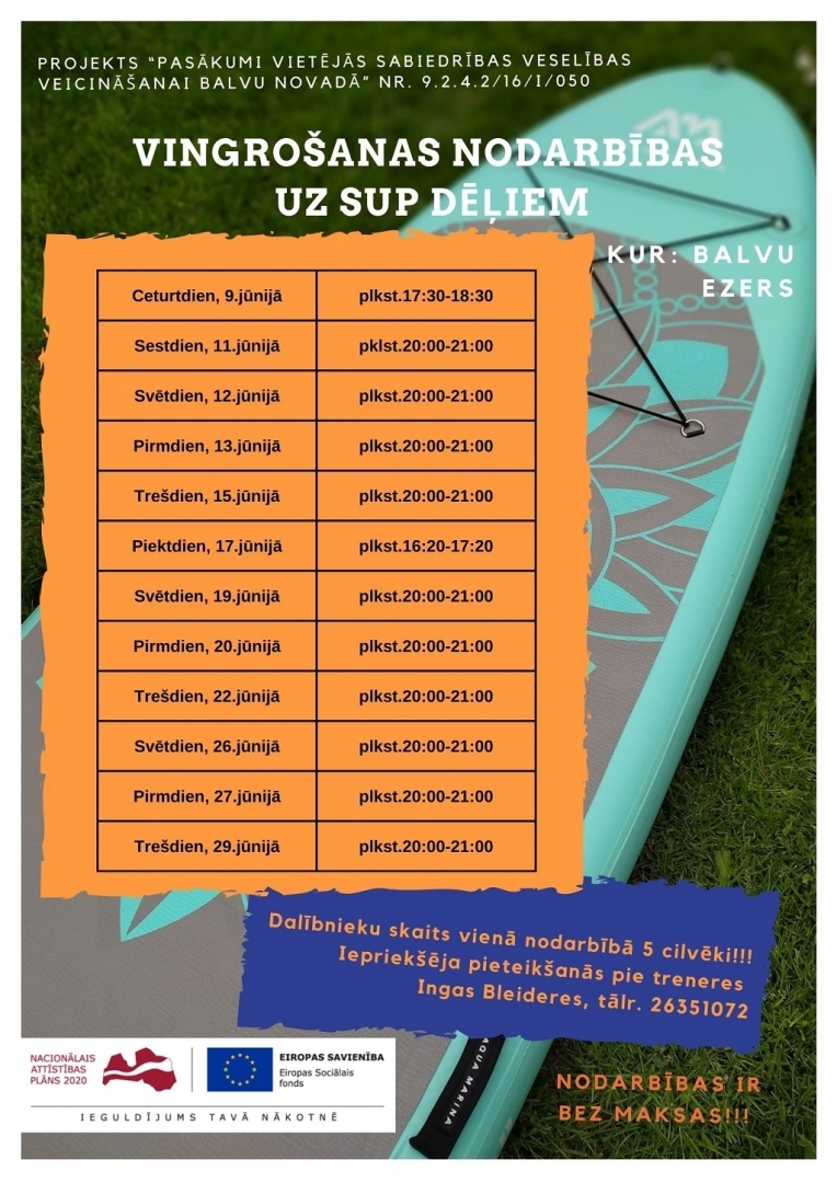 SUP jūnijs