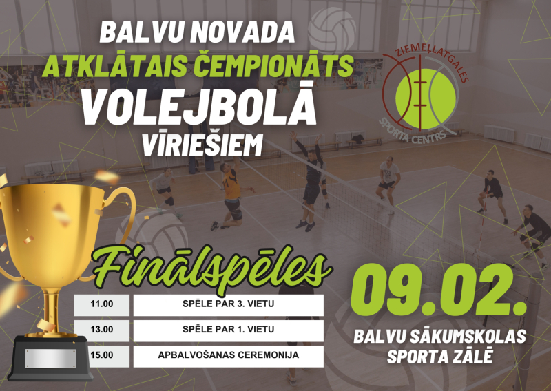 AFIŠA_Balvu novada atklātā čempionāta finālspēles volejbolā 