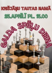 Galda spēļu diena Krišjāņos