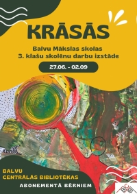 Izstāde "Krāsās"