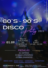 80.- 90.gadu diskotēka Balvos