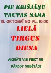 Lielā tirgus diena Krišjāņos
