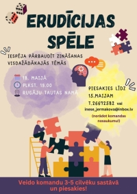 Erudīcijas spēle Rugājos