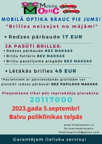 Mobilā optika Balvos