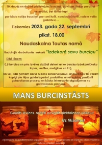 AFIŠA_Radošais vakars ''Mans burciņstāsts''
