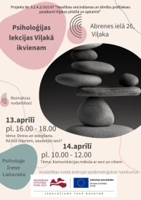 Psiholoģijas lekcijas Viļakā