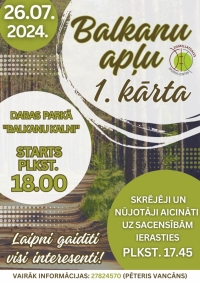“Balkanu apļi” 1. kārta
