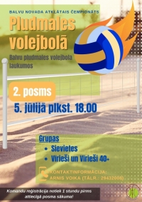 Volejbola čempionāta 2.posms