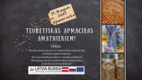 Teorētiskās apmācības amatniekiem - informatīvais plakāts