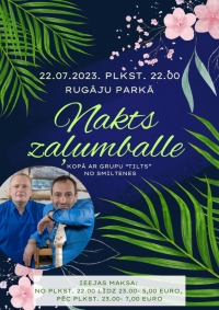 Nakts zaļumballe Rugājos