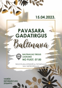Pavasara gadatirgus Baltinavā