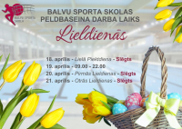 Izmaiņas Balvu Sporta skolas peldbaseina darba laikā: