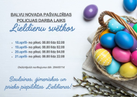 Izmaiņas Balvu novada pašvaldības policijas darba laikā