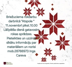 Uz gaiša fona latvju zīmes