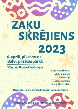Afiša Zaķu skrējiens 2023