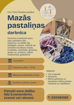 Attēlā redzamas pastalas