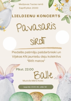 Lieldienu koncerts Pasavaris sirdī