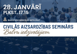 Civilās aizsardzības seminārs 