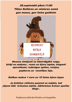 AFIŠA_Rudens rūķu darbnīca