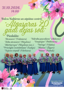 Attēlā redzams sieviešu deju kolektīvs.