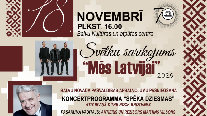 AFIŠA_Latvijas Republikas proklamēšanas 107. gadadienas sarīkojums ''Mēs - Latvijai!''