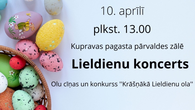 Lieldienu koncerts Kupravā