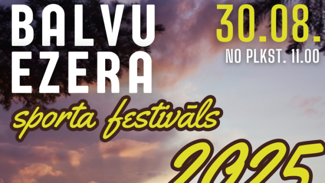 Aicinām svinēt vasaras izskaņu sportiskās noskaņās!