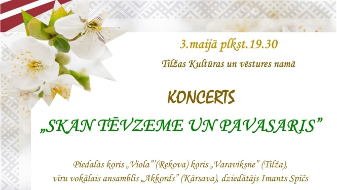 Svētku koncerts un balle Tilžā