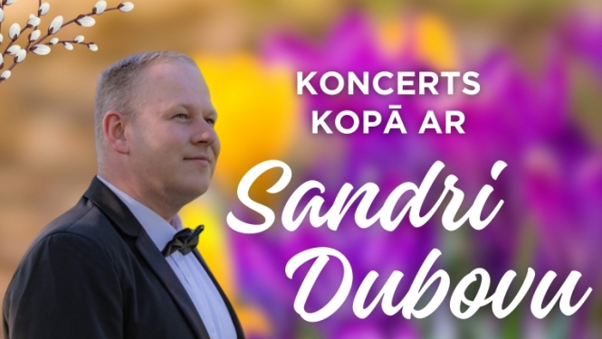 AFIŠA_Koncerts kopā ar Sandri Dubovu