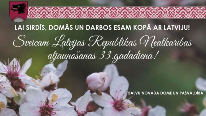 Apsveikums 4.maijā