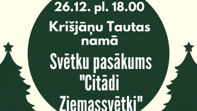 AFIŠA_Pasākums ''Citādi Ziemassvētki''