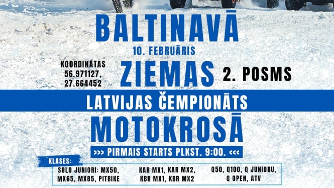 AFIŠA_ Latvijas čempionāts motokrosā