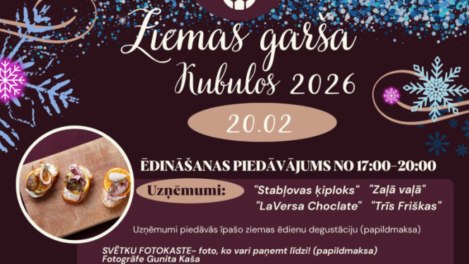 Ziemas garša Kubulos afiša