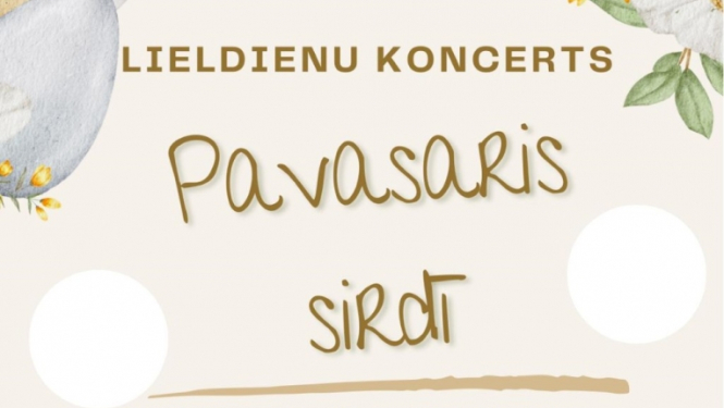 Lieldienu koncerts Pasavaris sirdī