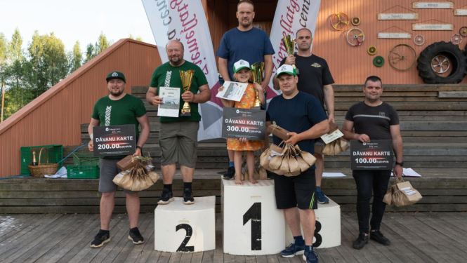 Baltinavā aizvadītas Balvu novada Netradicionālās sporta spēles zemniekiem un uzņēmējiem 