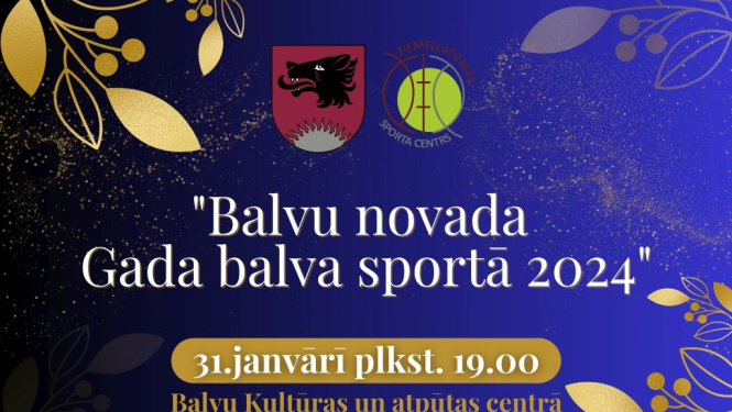 "Balvu novada Gada balva sportā 2024"