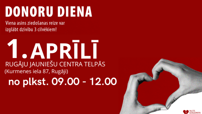 AFIŠA_Donoru diena Rugājos
