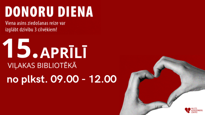 AFIŠA_Donoru diena Viļakā