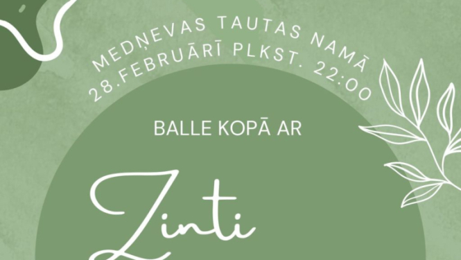Balle kopā ar Zinti Krakopu