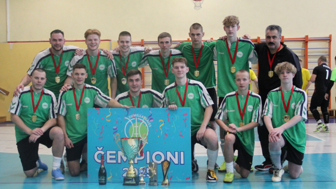 Noslēdzies 2025.gada telpu futbola čempionāts