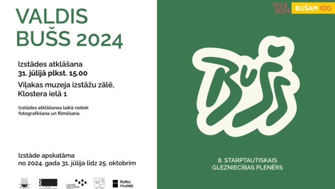 Izstādes “Valdis Bušs 2024” atklāšana