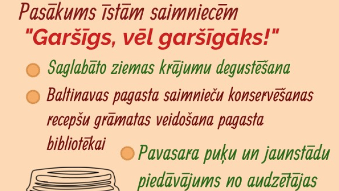 Pasākums saimniecēm