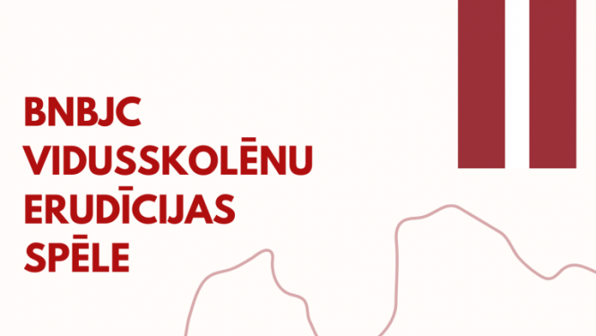 Afiša - 14. novembrī plkst. 17.00 Balvu novada Bērnu un jauniešu centrā aicinām vidusskolēniem asināt prātu, piedaloties erudīcijas spēlē ''Mēs mīlam Latviju''