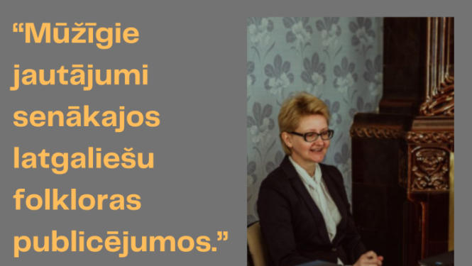 Lekcija ''Mūžīgie jautājumi senākajos latgaliešu folkloras publicējumos''