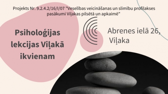 Psiholoģijas lekcijas Viļakā