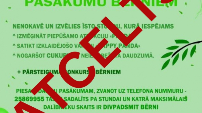 Atcelts pasākums