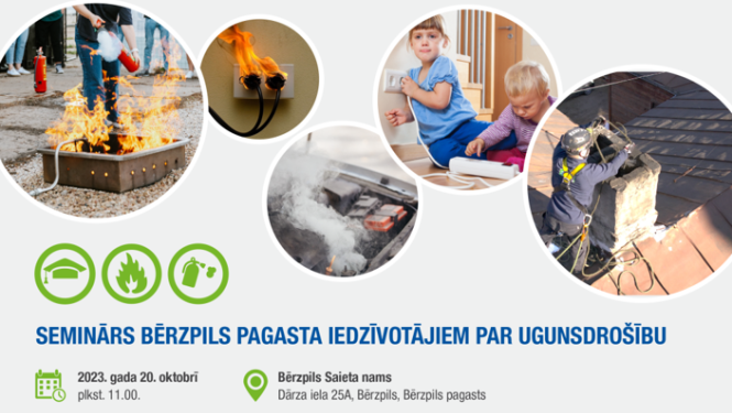 Seminārs par ugunsdrošību