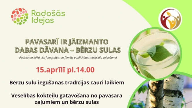 Izzinošā darbošanās par bērzu sulām